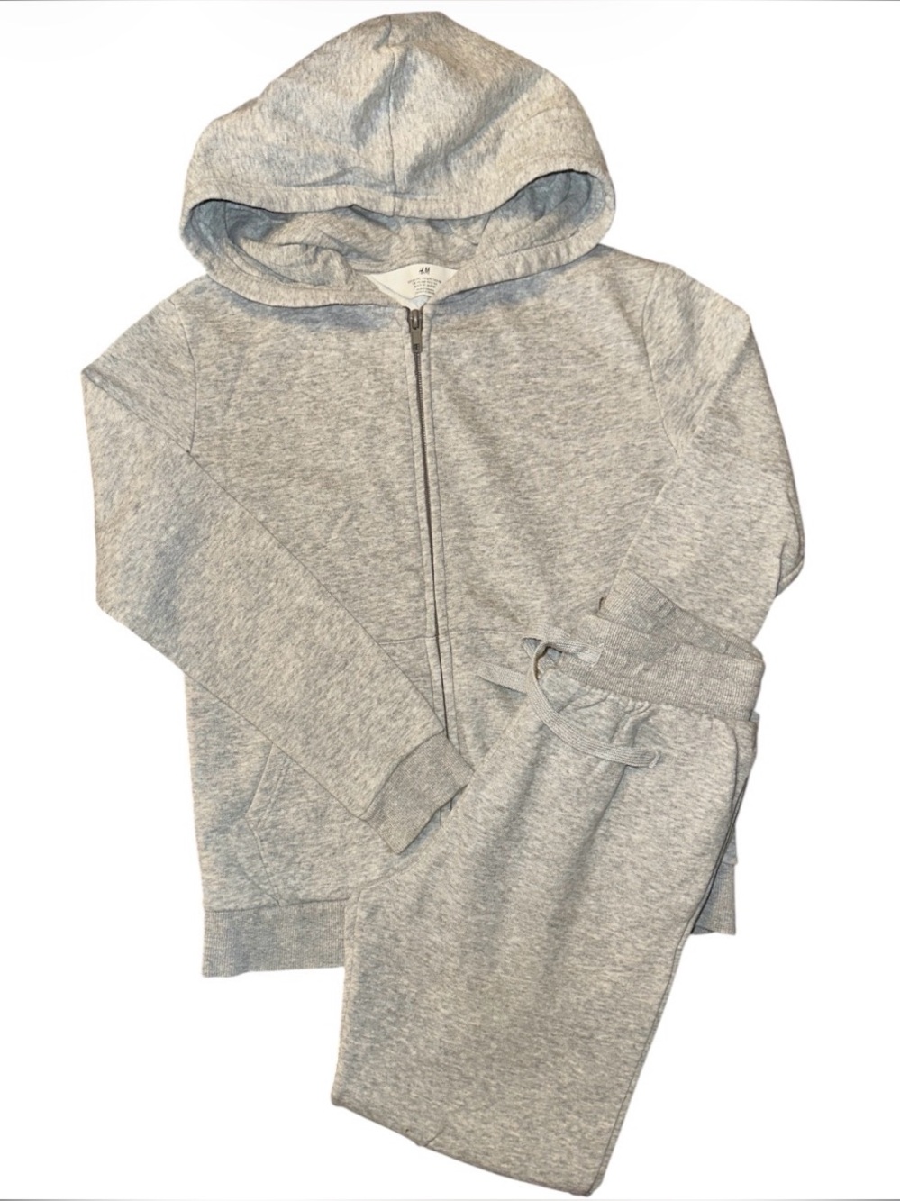 Heather Grey Track Set Hoodie & Joggers